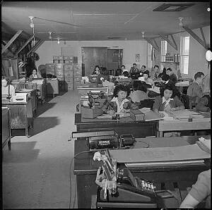 Administrative office, Topaz, 1943