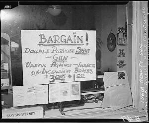 Bargain sale, LA, 1942