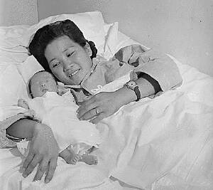First born, Tule Lake, 1942