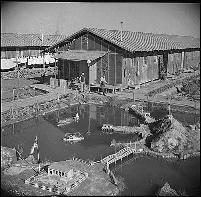 Garden at Poston, 1942