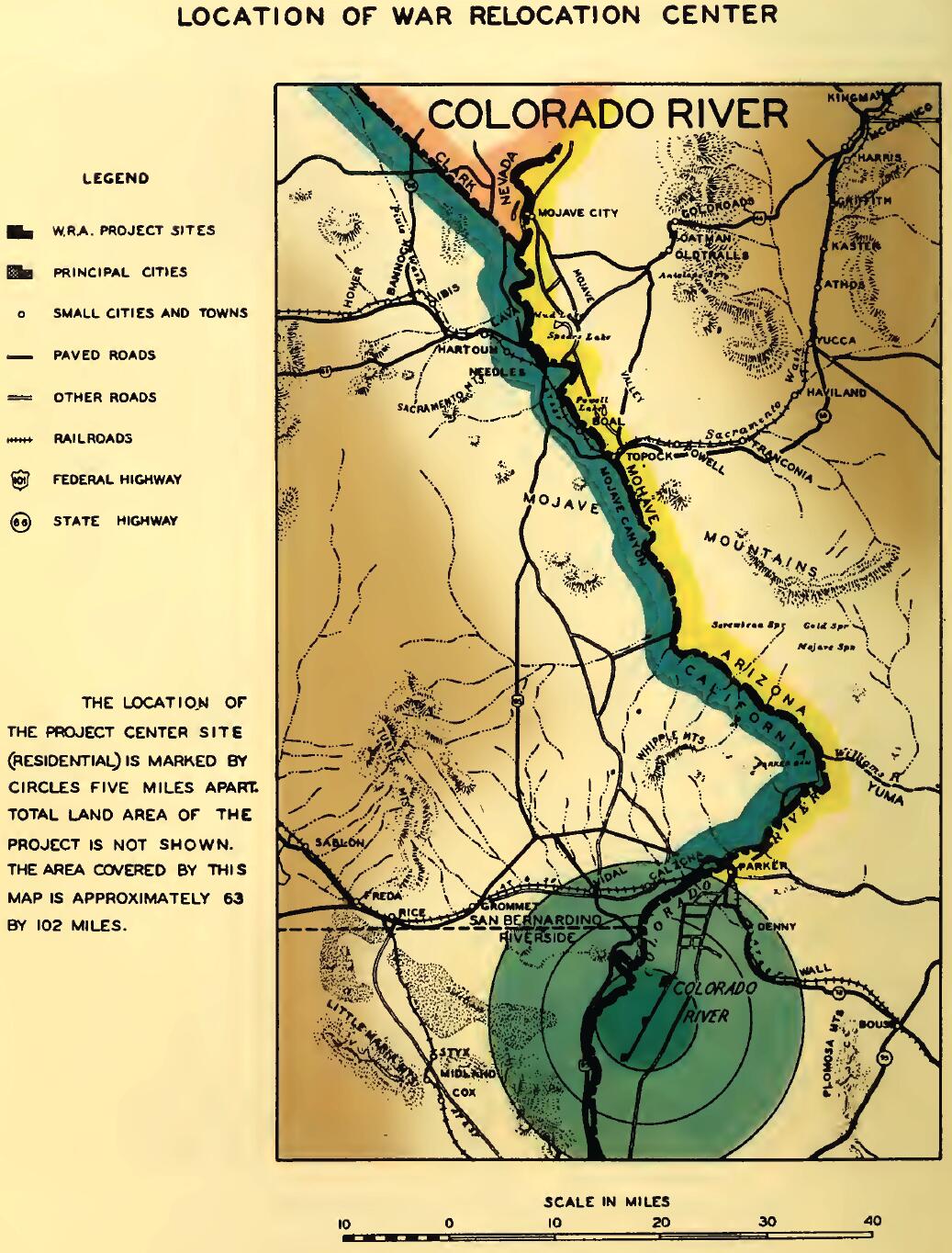 COLORADO RIVER RELOCATION PROJECT SITE