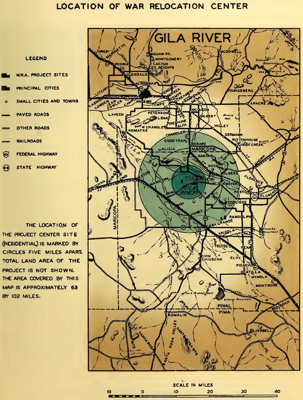 GILA RIVER RELOCATION PROJECT SITE