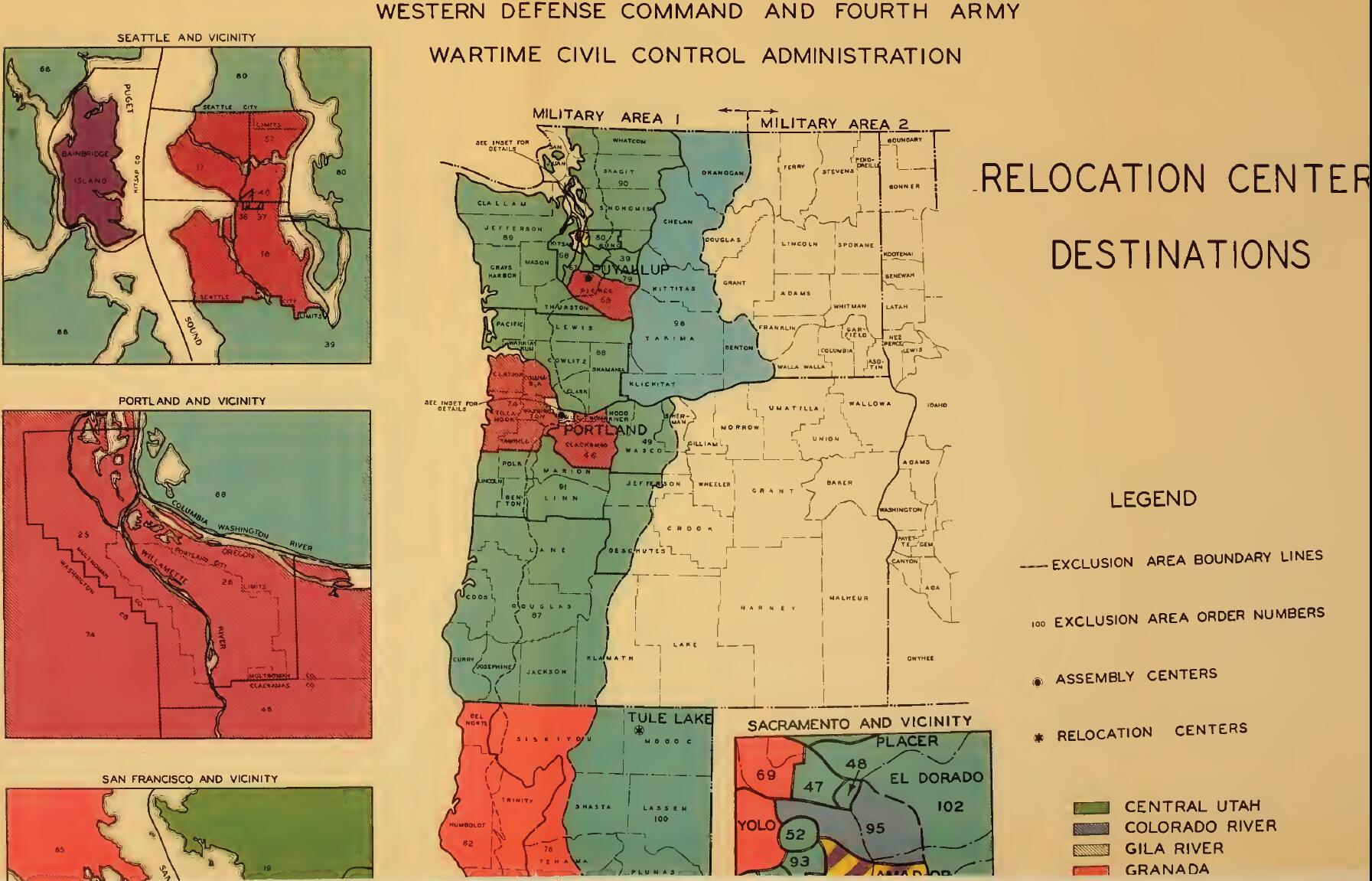 RELOCATION CENTER DESTINATIONS top