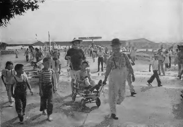 A baby parade, Santa Anita Assemby Center