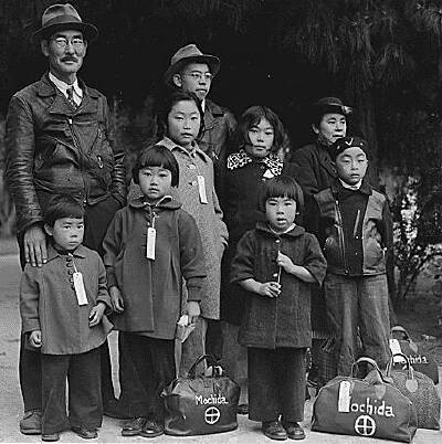 Family tags, Hayward, 1942