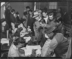 Labor volunteers, Heart Mountain, 1942