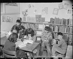 Library, Granada, 1942