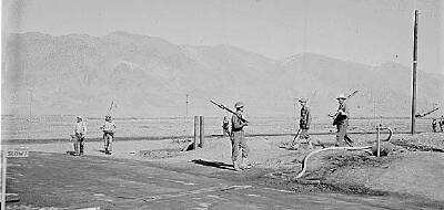 Military police, Manzanar, 1942