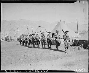 Military police, Manzanar, 1942