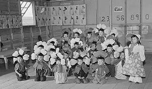Nursery school, Tule Lake, 1942