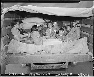 Pickup truck, San Pedro, 1942