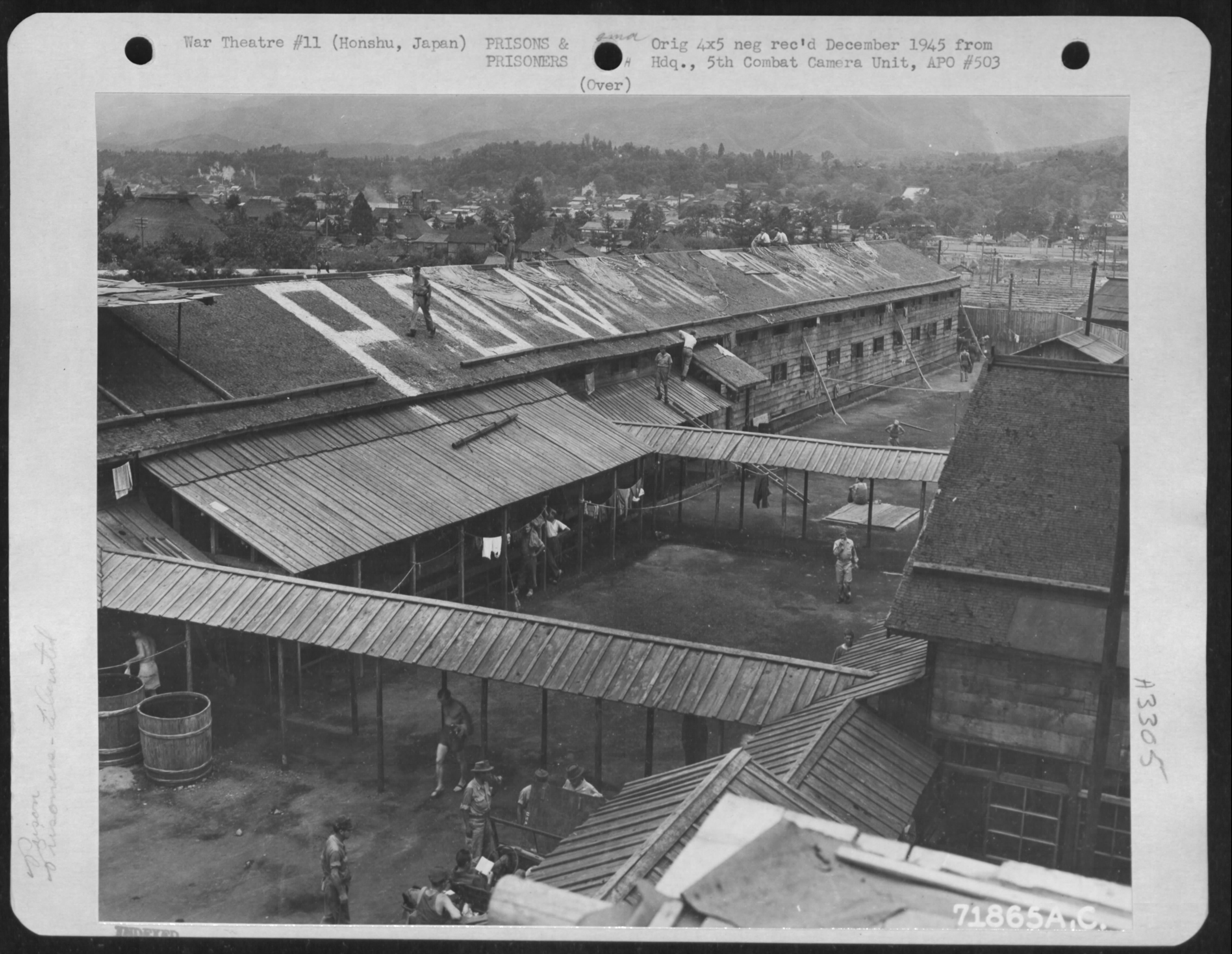 Liberation and Recovery of POW's - Sept. 1945