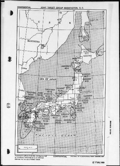 Japan Target Group Map