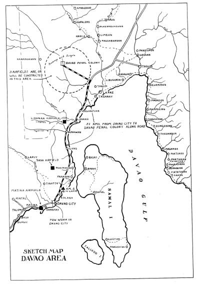 Davao area map