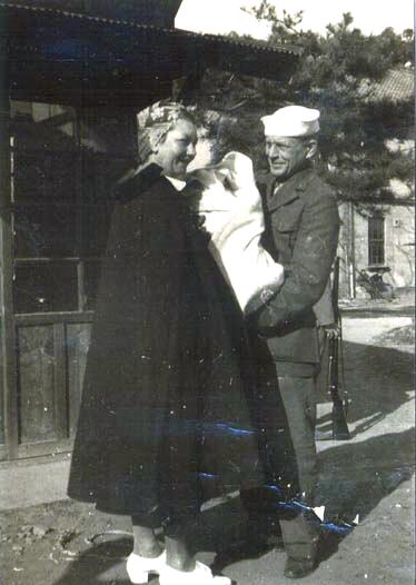 Hellmers holding Charlene