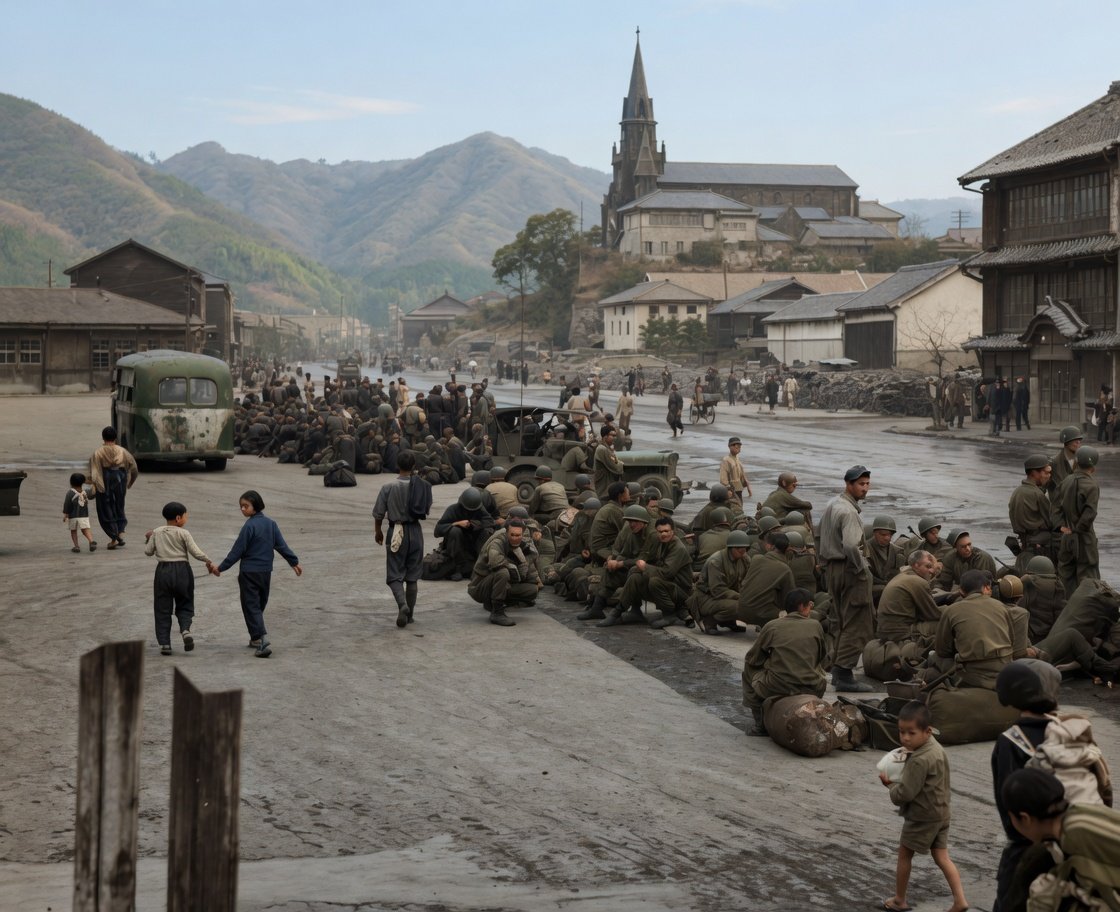 Sasebo_Miura_Church_Occupation_Forces_GrokAI_rendition